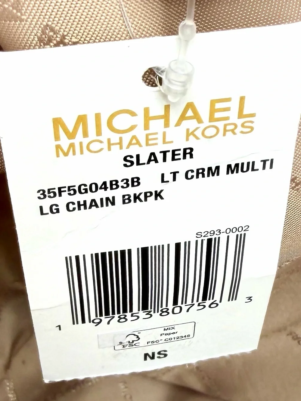 Michael Kors 75d polyester kors